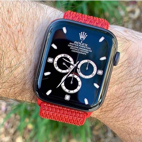 apple watch rolex ziffernblatt